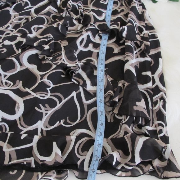 Nine West | Whimsical Heart Ruffle Dress - Picture 6 of 16